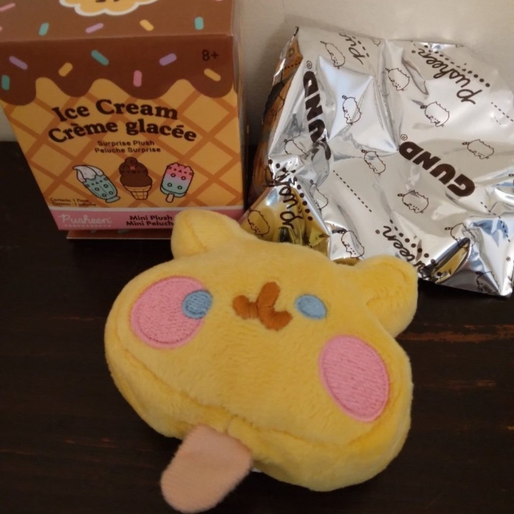 Pusheen Ice Cream Blind Box Series 17, Pusheen Mini Plush, Pusheen Popsicle
